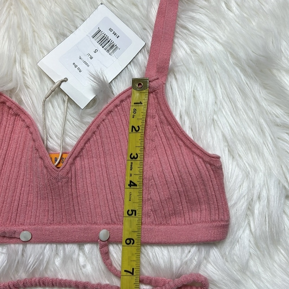 Guest In Residence Rib Bra in Blush. Size Small. NWT - Picture 9 of 10
